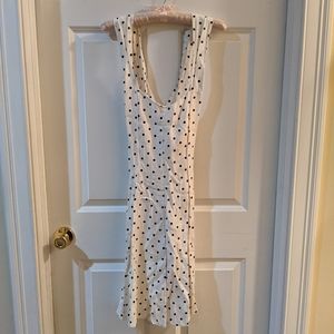 Limited, A-line dot dress, size 12